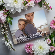 Summer Break Foto Hochzeit retten das Datum