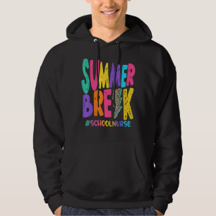 Summer Break School Krankenversicherung Leben Somm Hoodie