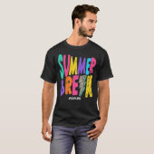 Summer Break Speak Sprachpathologe Summer Va T-Shirt (Vorne ganz)