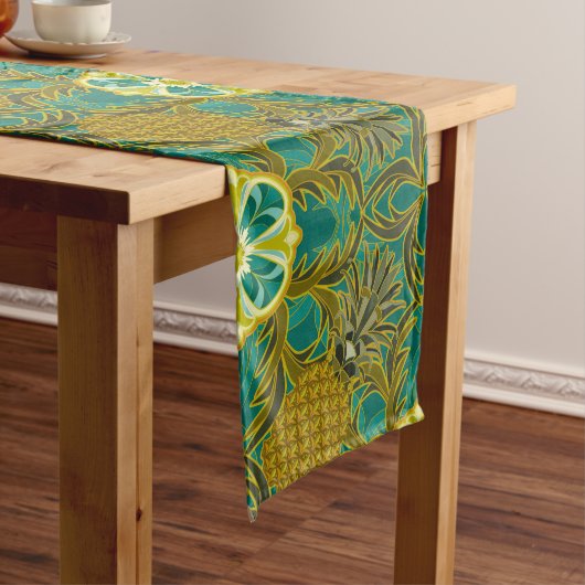 Summer Breeze Ananas Table Runner Großer Tischläufer (Beispiel)