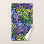 Summer Breeze Tropical Beach Palms Badhandtuch Set (Handtuch)