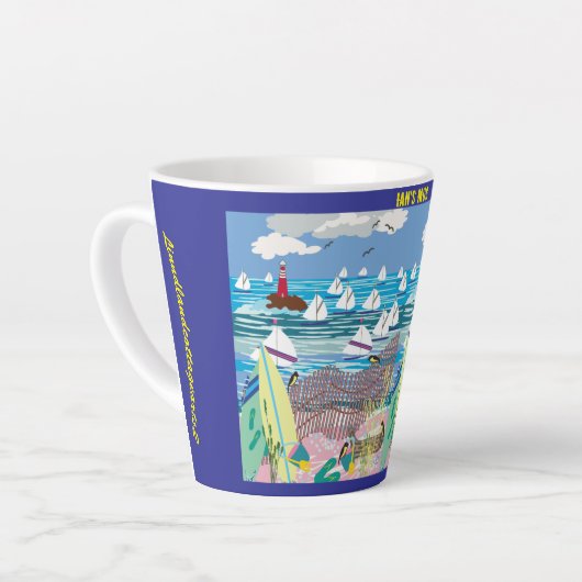 Summer Breezin Milchtasse (Linke Ecke)