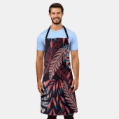 Summer bright seamless background with colorful tr schürze (Getragen)