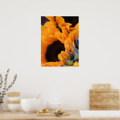 Summer Bright Sonnenblume Poster (Küche)