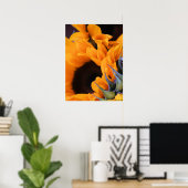 Summer Bright Sonnenblume Poster (Heimbüro)