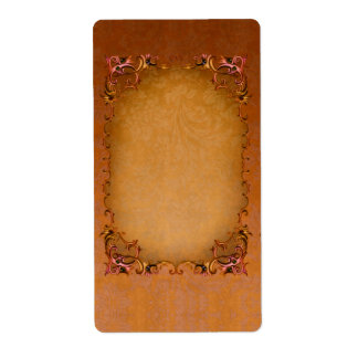 Summer Brocade Apothekary Label