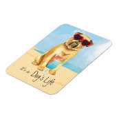 Summer Brussels Griffon Magnet (Linke Seite)