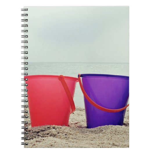 Summer Bucket List, Sandbrillen am Ozean Notizblock (Vorderseite)