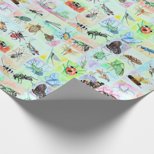 Summer Buggin Collection Geschenkpapier (Ecke)