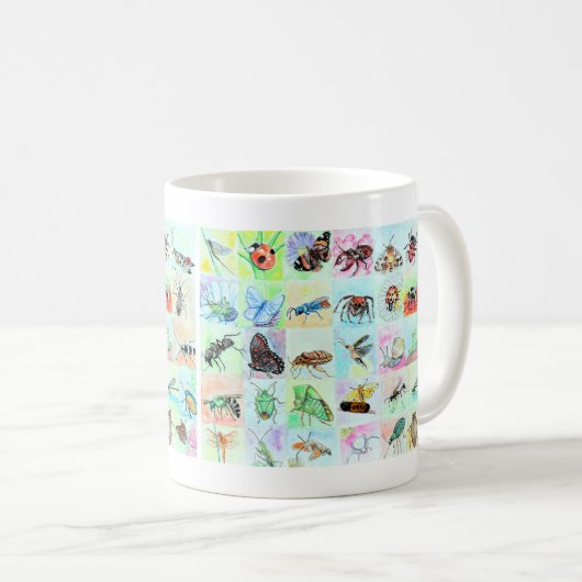 Summer Buggin Collection Kaffeetasse (VorderseiteRechts)