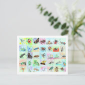 Summer Buggin Collection Postkarte (Stehend Vorderseite)