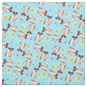 Summer Bulldog Stoff (Muster)