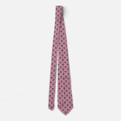Summer Bumble Bee Neck Tie Krawatte (Rückseite)