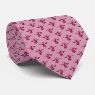 Summer Bumble Bee Neck Tie Krawatte