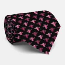 Summer Bumble Bee Neck Tie