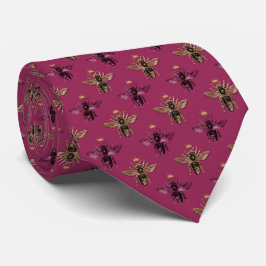 Summer Bumble Bee Neck Tie Krawatte
