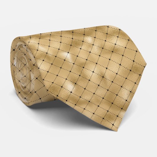 Summer Bumble Bee Neck Tie Krawatte (Gerollt)