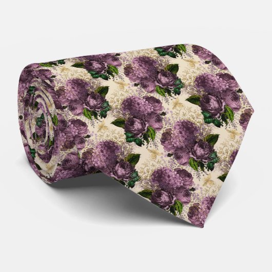 Summer Bumble Bee Neck Tie Krawatte (Gerollt)