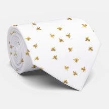 Summer Bumble Bee Neck Tie