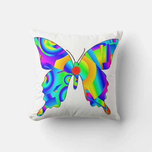 Summer Butterfly Cushion Kissen (Vorderseite)