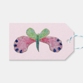 Summer Butterfly-Geschenk-Tag Geschenkanhänger
