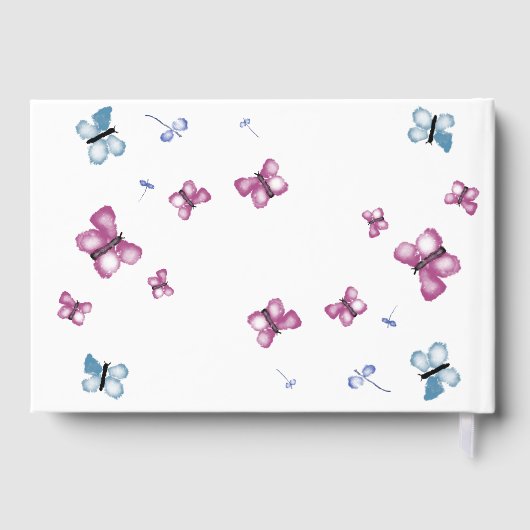 Summer Butterfly im Memory-Foto Gästebuch (Rückseite)