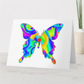 Summer Butterfly Karte (Vorderseite)