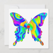 Summer Butterfly Karte (Vorderseite)