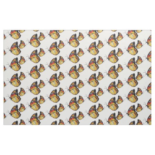 Summer Butterfly Kunstwerk Stoff (Fat Quarter (45,7 x 55,9 cm))