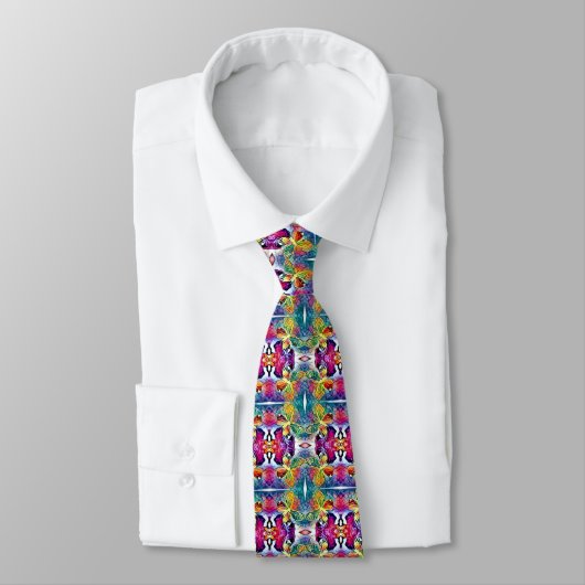 Summer Butterfly Neck Tie Krawatte (Gebunden)
