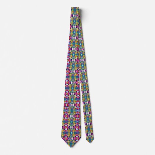 Summer Butterfly Neck Tie Krawatte (Vorderseite)