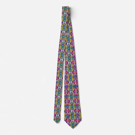 Summer Butterfly Neck Tie Krawatte (Rückseite)