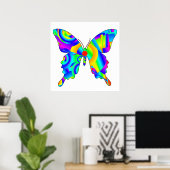 Summer Butterfly Poster (Heimbüro)