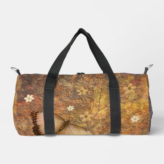 Summer Butterfly Print Cut Nähtasche Duffle Bag (Vorderseite)