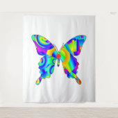 Summer Butterfly Tapestry Wandteppich (Vorderseite)