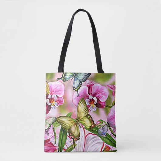 Summer Butterfly Überall über Print Tasche Schulte (Vorderseite)