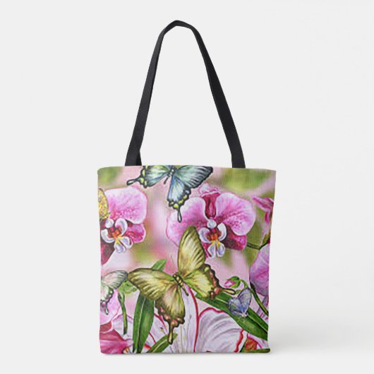 Summer Butterfly Überall über Print Tasche Schulte (Rückseite)