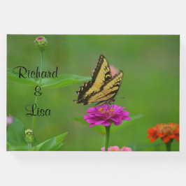 Summer Butterfly Wedding Gästebuch