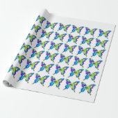 Summer Butterfly Wrapper Geschenkpapier (Ungerollt)