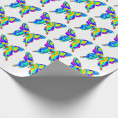 Summer Butterfly Wrapper Geschenkpapier (Ecke)