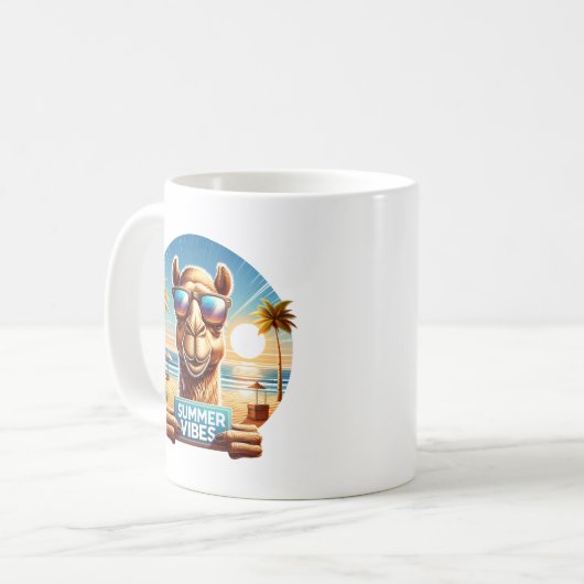 Summer Camel Kaffeetasse (Vorderseite Links)