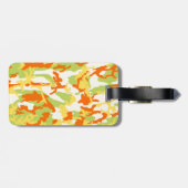 Summer Camouflage Pattern Gepäckanhänger (Rückseite horizontal)