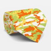 Summer Camouflage Pattern Krawatte (Gerollt)