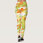 Summer Camouflage Pattern Leggings (Rückseite)