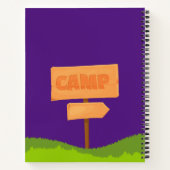 Summer Camp Adventure Journal personalisieren mit/ Notizblock (Rückseite)