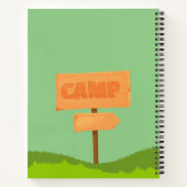 Summer Camp Adventure Journal personalisieren mit/ Notizblock (Rückseite)