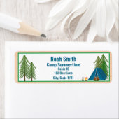 Summer Camp Bären Camping Rücksendeadresse Label (Insitu)
