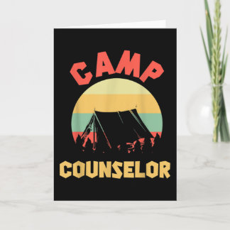 Summer Camp Berater Direktor Camper Karte