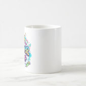Summer Camp - farbenfrohe Sommercamp Kaffeetasse (Mittel)