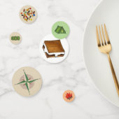 Summer Camp Feuer Zelt Kompass Trail Mix S'mores Konfetti (Gruppe)